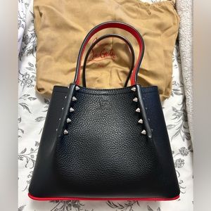 Christian Louboutin Cabarock Mini Spike Tote Crossbody Bag